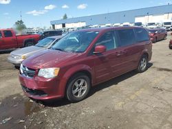 Salvage cars for sale from Copart Woodhaven, MI: 2011 Dodge Grand Caravan Mainstreet