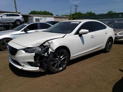 Salvage cars for sale at New Britain, CT auction: 2015 Mazda 6 Grand Touring