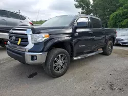 Salvage cars for sale from Copart Shreveport, LA: 2015 Toyota Tundra Crewmax SR5