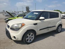 Salvage cars for sale at Miami, FL auction: 2013 KIA Soul +