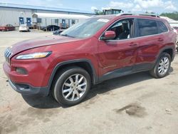 Salvage cars for sale at Pennsburg, PA auction: 2015 Jeep Cherokee Limited