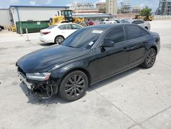 Salvage cars for sale from Copart New Orleans, LA: 2014 Audi A4 Premium