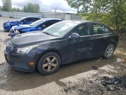 Salvage cars for sale from Copart Arlington, WA: 2012 Chevrolet Cruze LT