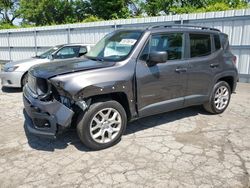 Vehiculos salvage en venta de Copart West Mifflin, PA: 2017 Jeep Renegade Latitude