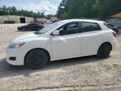 Salvage cars for sale from Copart Knightdale, NC: 2009 Toyota Corolla Matrix
