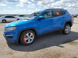 Salvage cars for sale at Greenwood, NE auction: 2019 Jeep Compass Latitude