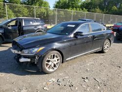 Salvage cars for sale at Waldorf, MD auction: 2017 Genesis G80 Base