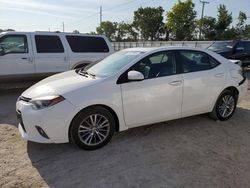 2015 Toyota Corolla L en venta en Riverview, FL