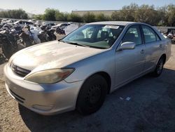 Salvage cars for sale from Copart Las Vegas, NV: 2004 Toyota Camry LE