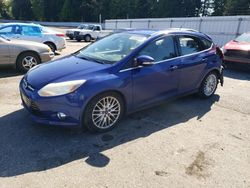 Salvage cars for sale at Arlington, WA auction: 2012 Ford Focus SEL