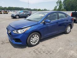 Salvage cars for sale at Dunn, NC auction: 2019 Hyundai Accent SE