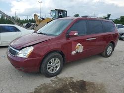 Salvage cars for sale from Copart Bridgeton, MO: 2012 KIA Sedona LX