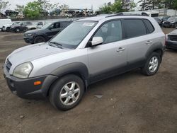Salvage cars for sale at New Britain, CT auction: 2005 Hyundai Tucson GLS