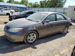 Salvage cars for sale at Wichita, KS auction: 2004 Toyota Camry LE