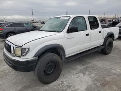 Salvage cars for sale at Sun Valley, CA auction: 2001 Toyota Tacoma Double Cab Prerunner