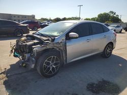 Salvage cars for sale at Wilmer, TX auction: 2018 Ford Focus SEL
