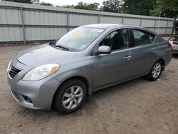 Nissan Versa salvage cars for sale: 2012 Nissan Versa S