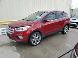 Salvage cars for sale at Haslet, TX auction: 2019 Ford Escape Titanium