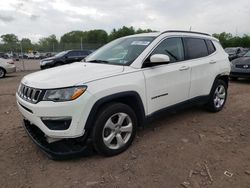 Salvage cars for sale from Copart Chalfont, PA: 2019 Jeep Compass Latitude