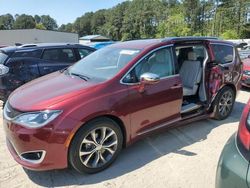 Salvage cars for sale at Seaford, DE auction: 2017 Chrysler Pacifica Limited