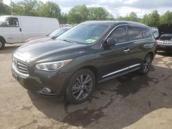 Salvage cars for sale at Marlboro, NY auction: 2013 Infiniti JX35