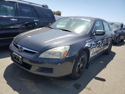 Salvage cars for sale at Martinez, CA auction: 2006 Honda Accord SE