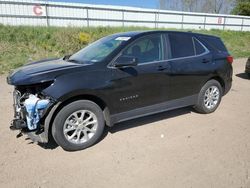 Salvage cars for sale at Davison, MI auction: 2021 Chevrolet Equinox LT