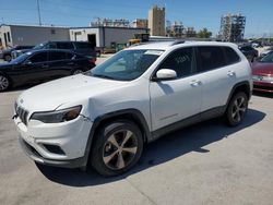 Salvage cars for sale at New Orleans, LA auction: 2019 Jeep Cherokee Limited