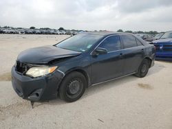 Salvage cars for sale at San Antonio, TX auction: 2014 Toyota Camry L