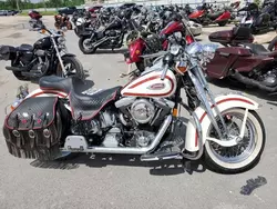 Salvage Motorcycles for sale at auction: 1997 Harley-Davidson Flsts