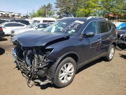 Salvage cars for sale from Copart New Britain, CT: 2015 Nissan Rogue S