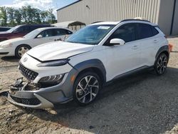 Hyundai Kona Vehiculos salvage en venta: 2022 Hyundai Kona Limited