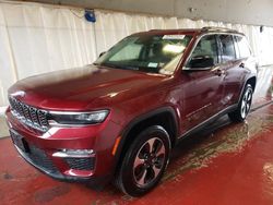 Salvage cars for sale from Copart Angola, NY: 2023 Jeep Grand Cherokee Limited 4XE