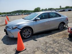 Salvage cars for sale from Copart Mcfarland, WI: 2015 Toyota Camry LE