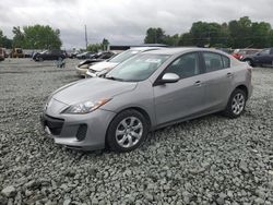 Salvage cars for sale at Mebane, NC auction: 2013 Mazda 3 I