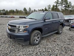 Salvage cars for sale at Windham, ME auction: 2020 Chevrolet Tahoe K1500 LS