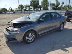 Volkswagen Jetta Base salvage cars for sale: 2015 Volkswagen Jetta Base