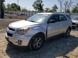 Salvage cars for sale at Riverview, FL auction: 2010 Chevrolet Equinox LS