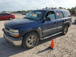 Salvage cars for sale from Copart Houston, TX: 2002 Chevrolet Tahoe C1500