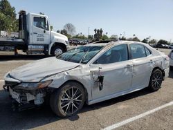 Salvage cars for sale at Van Nuys, CA auction: 2024 Toyota Camry SE Night Shade