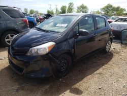 Salvage cars for sale from Copart Elgin, IL: 2012 Toyota Yaris