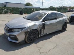 Vehiculos salvage en venta de Copart Orlando, FL: 2020 Honda Civic SI