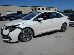 Toyota Corolla SE salvage cars for sale: 2021 Toyota Corolla SE