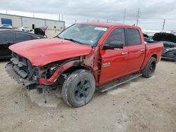 Salvage cars for sale from Copart Haslet, TX: 2016 Dodge RAM 1500 SLT