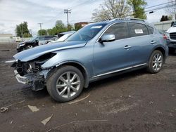 Salvage cars for sale at New Britain, CT auction: 2016 Infiniti QX50