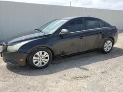 Chevrolet salvage cars for sale: 2012 Chevrolet Cruze LS