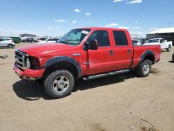 Salvage cars for sale at Brighton, CO auction: 2005 Ford F250 Super Duty