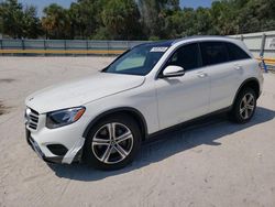 Salvage cars for sale at Fort Pierce, FL auction: 2019 Mercedes-Benz GLC 300