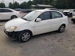 Vehiculos salvage en venta de Copart Savannah, GA: 2007 Hyundai Accent GLS