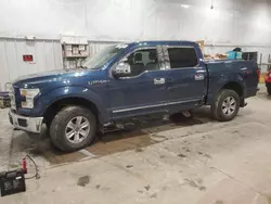 Salvage cars for sale at Milwaukee, WI auction: 2017 Ford F150 Supercrew